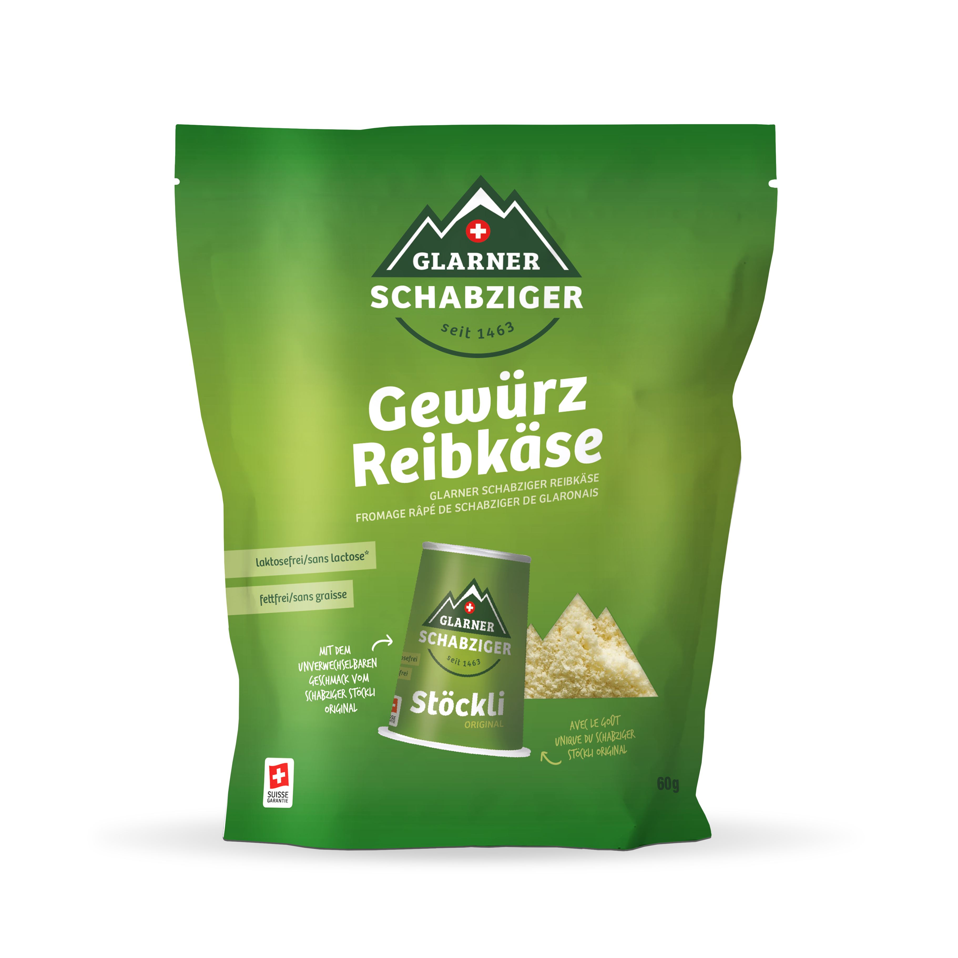 Schabziger Gewürz Reibkäse