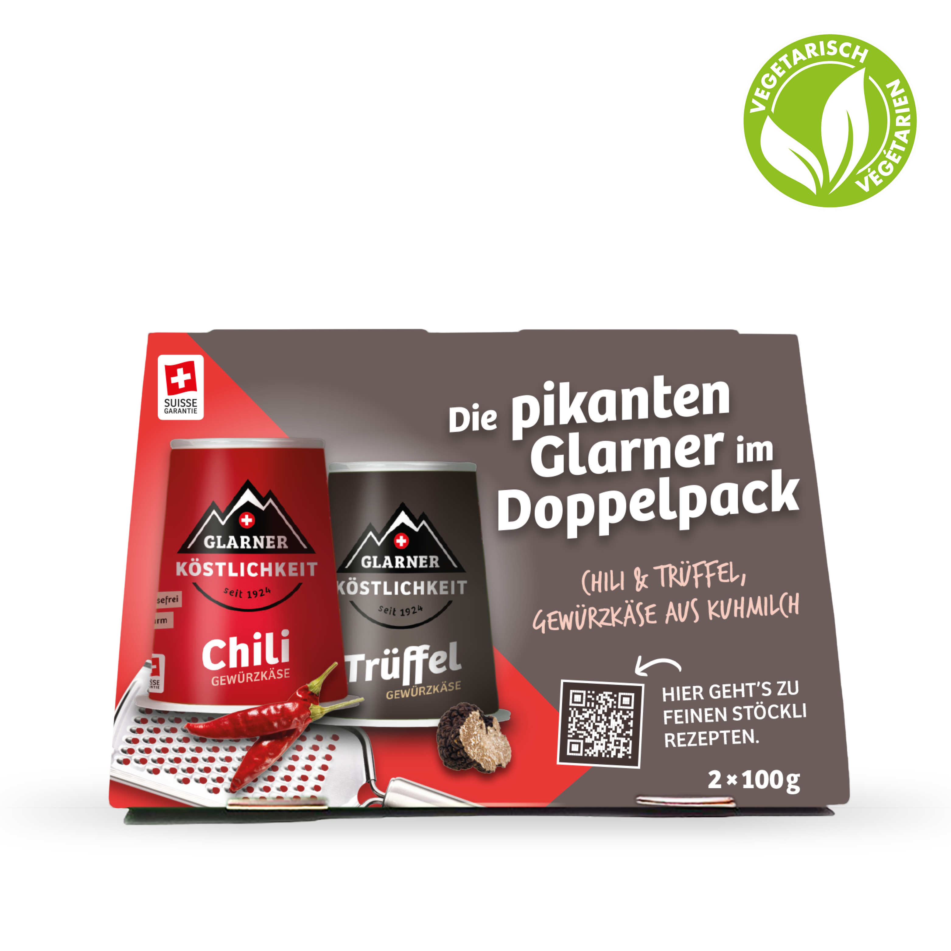 Die pikanten Glarner, 2 x 100g