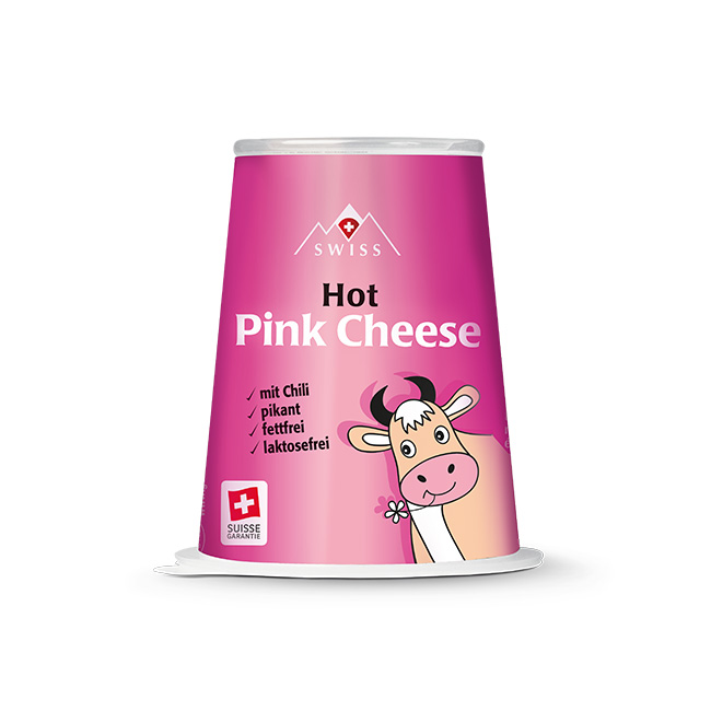 Hot Pink Cheese mit Chilli